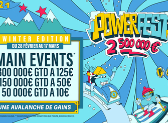 Top départ pour les Powerfest Winter Edition sur PMU.fr
