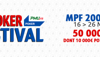 Le MegaPoker Festival débarque online sur PMU.fr