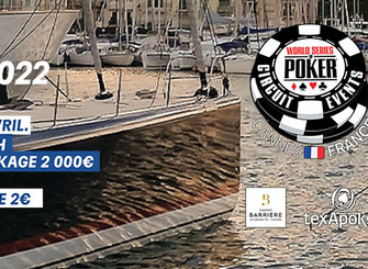 12 bagues en jeu aux WSOP Circuit Cannes 2022