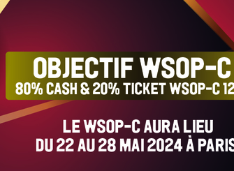 Direction Paris avec les festivals Objectif WSOP Circuit