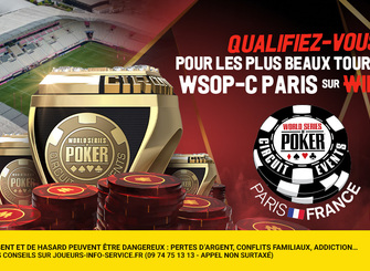 Qualifiez-vous sur Winamax pour les WSOP Circuit Paris